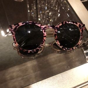 Illesteva leopard sunglasses